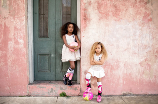 Illustration for article titled Diddy's Daughter Chance and Her BFF Are Us, But Cuter